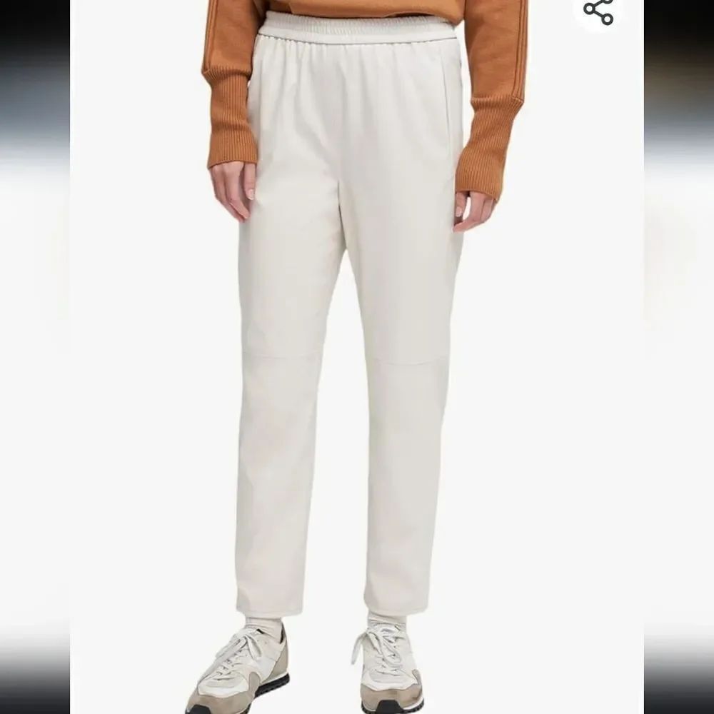 7 for all Mankind Vegan Leather jogger pants size S New